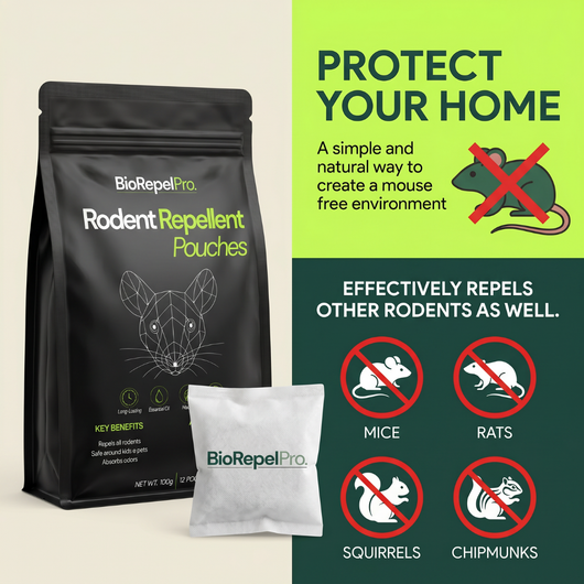 Bio Repel Pro - Rodent Repellent Pouches
