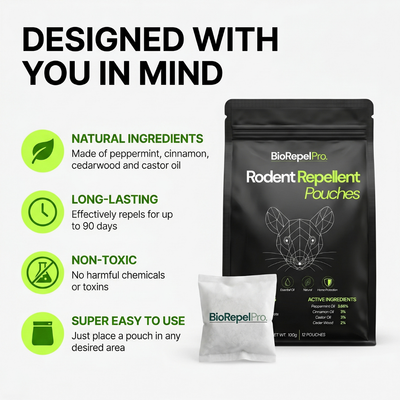 Bio Repel Pro - Rodent Repellent Pouches